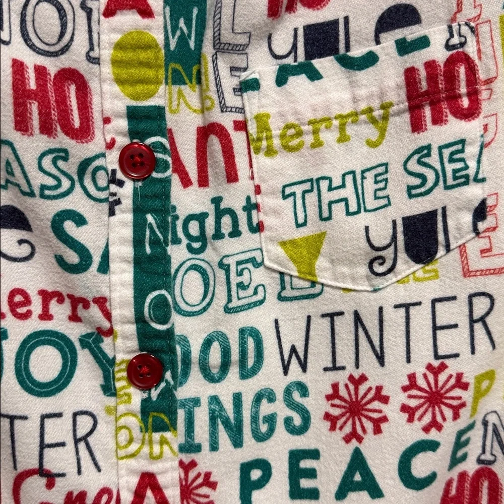 Sleep Sense Flannel Christmas Pajamas - Picture 8 of 9